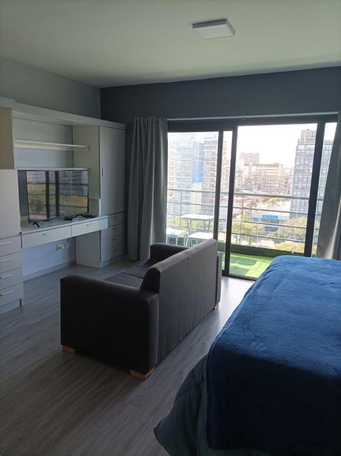 Amplio Studio Con Balcon Completamente Blindado, Proteccion Para Ninos Y Vista Abierta A La 9 De Julio 부에노스아이레스 외부 사진